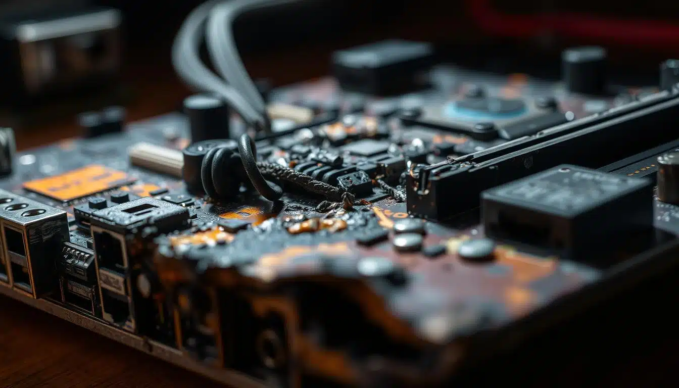 Placa-mãe queimada: causas, sinais e soluções