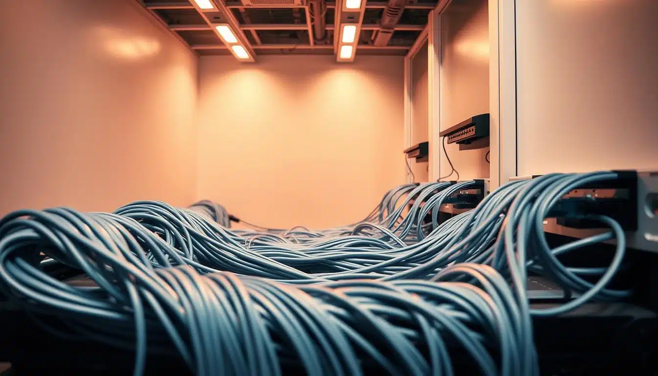 Qual a melhor forma de armazenar e organizar cabos de computador?