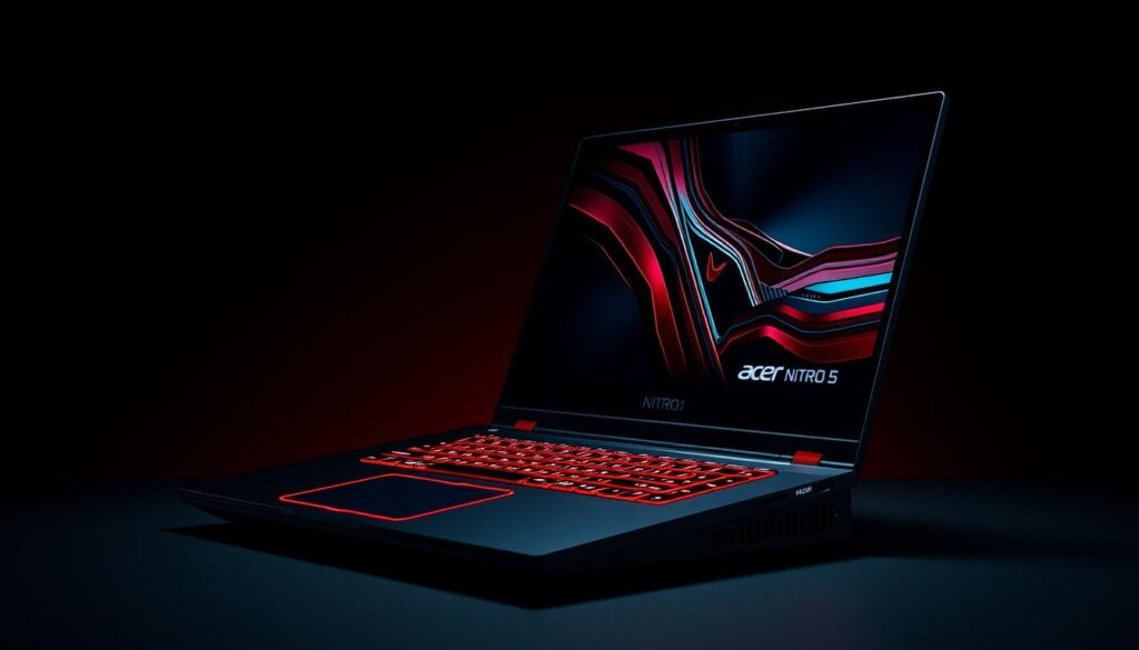 Acer Nitro 5 com placa RTX 3050 e tela 144Hz