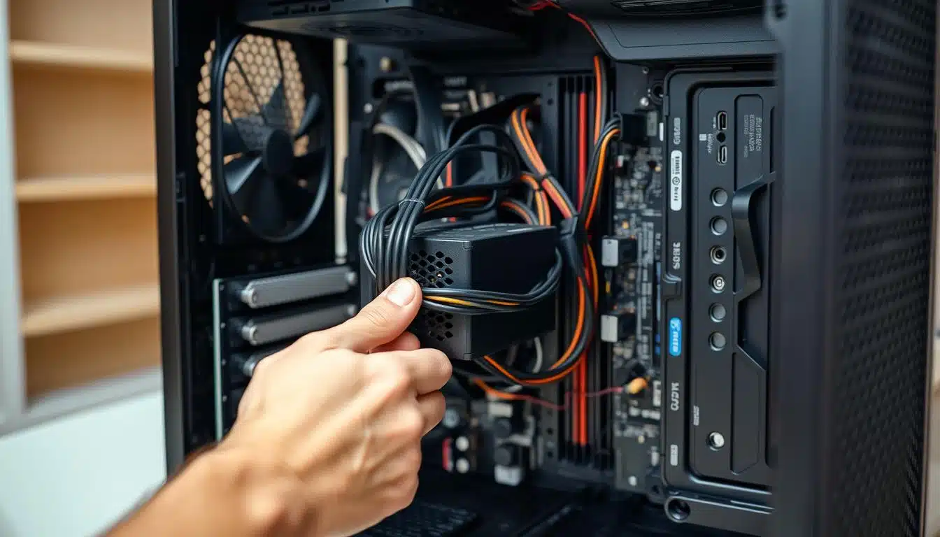 Como testar e trocar a fonte de alimentação de um PC