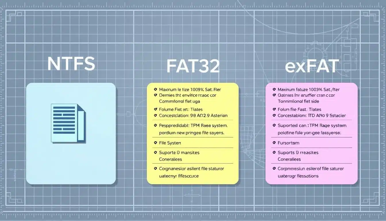 Diferenças entre sistemas de arquivos: NTFS, FAT32 e exFAT