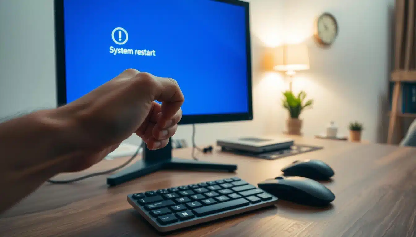 Computador reinicia sozinho: causas e consertos