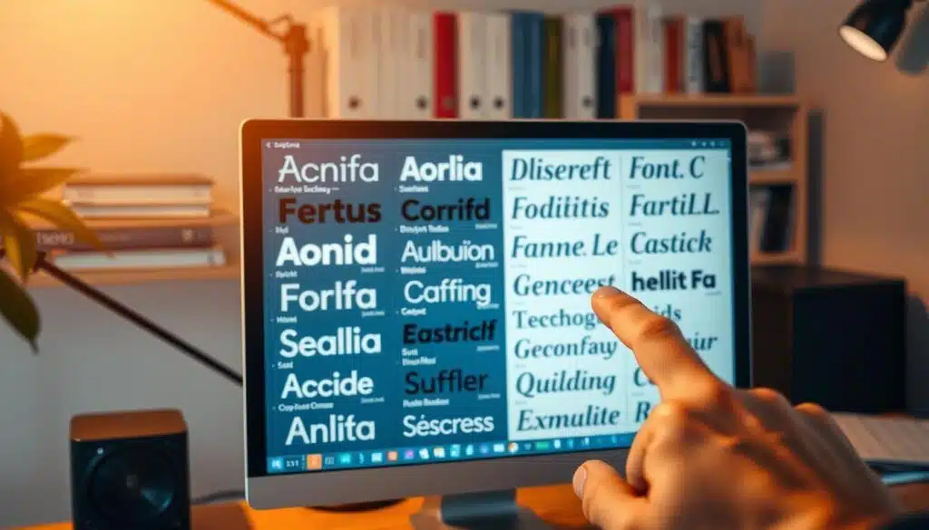 como escolher uma fonte como escolher uma fonte