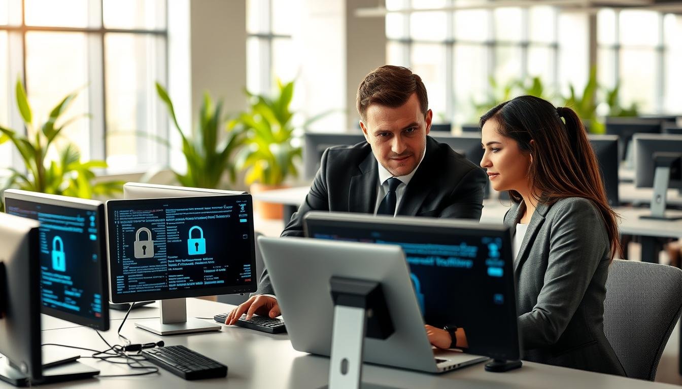 como reduzir riscos digitais em pcs usados por várias pessoas