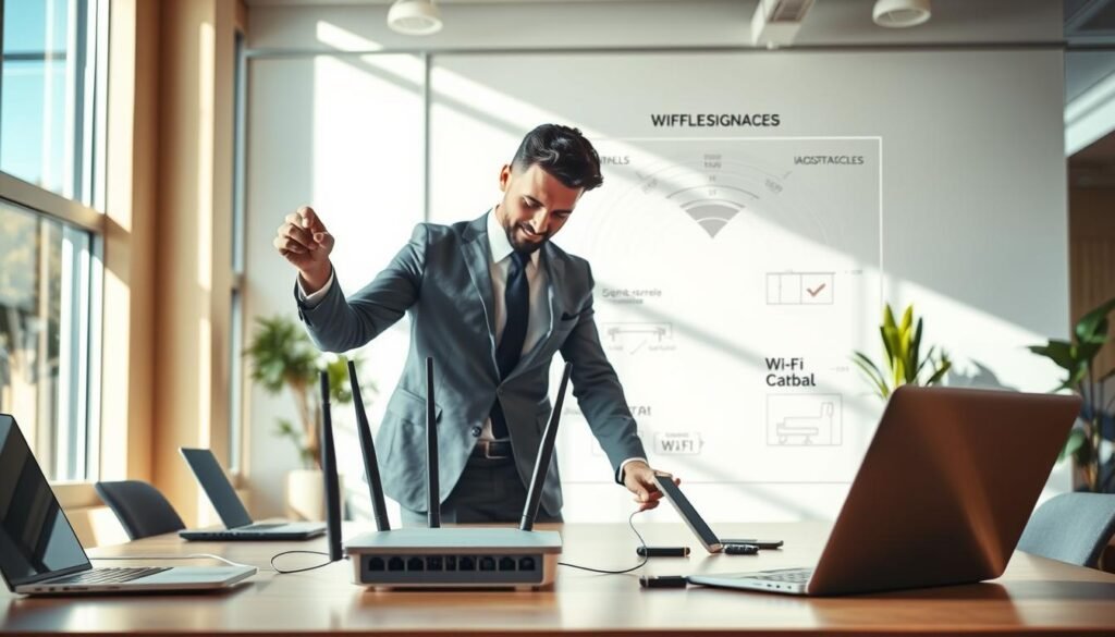 estratégias para melhorar conexão sem fio estratégias para melhorar conexão sem fio