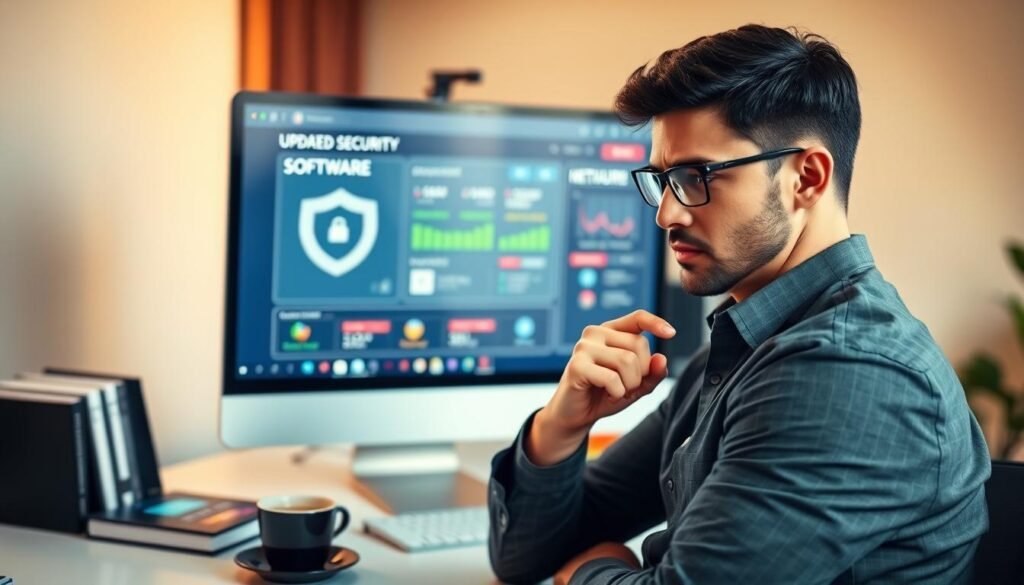 manter software de segurança atualizado manter software de segurança atualizado