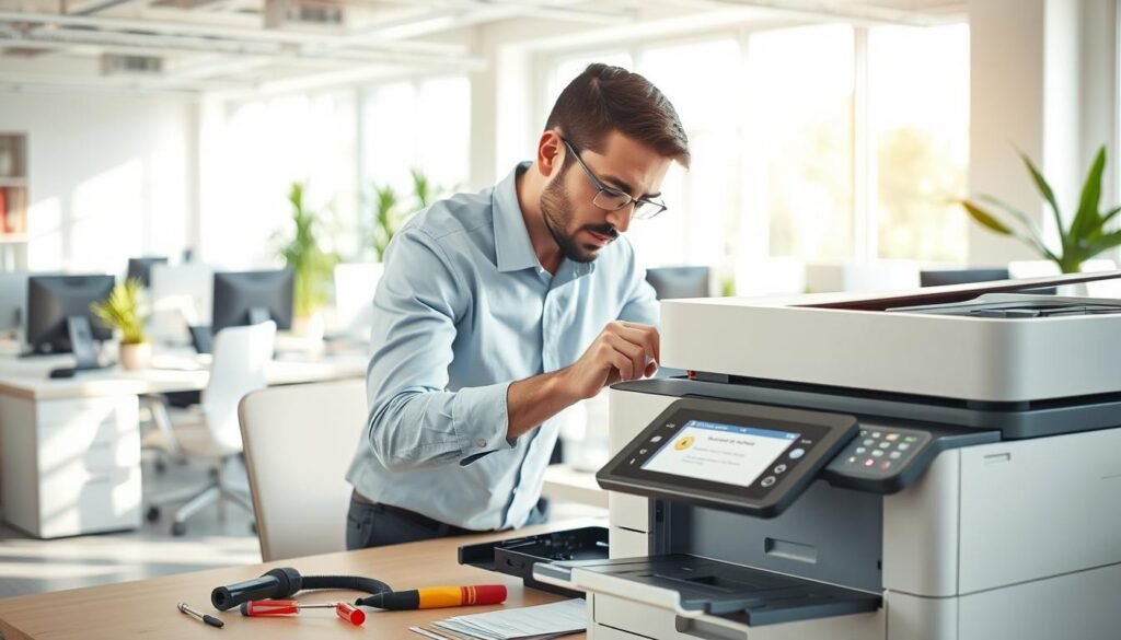 manutenção da impressora manutenção da impressora